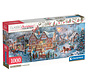 Clementoni Classic Christmas: Getting Ready for Christmas Panorama Puzzle 1000pcs