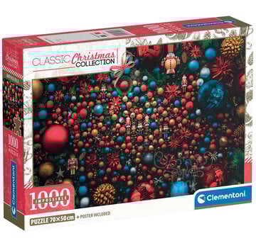 Clementoni Clementoni Classic Christmas: Christmas Vibes: Impossible Puzzle 1000pcs