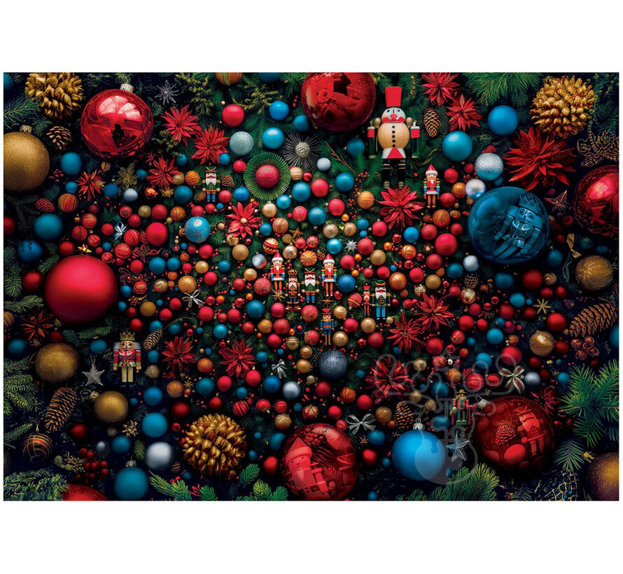 Clementoni Classic Christmas: Christmas Vibes: Impossible Puzzle 1000pcs