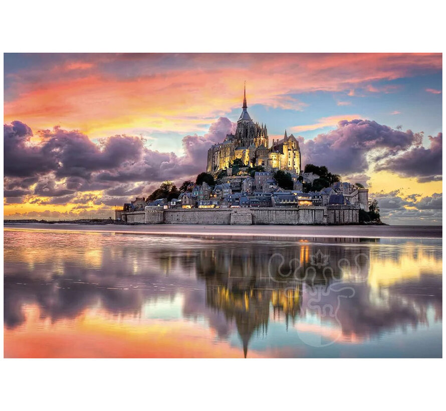 Clementoni Le magnifique Mont Saint-Michel Puzzle 1000pcs
