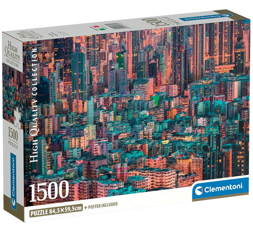 Clementoni The Hive, Hong Kong Puzzle 1500pcs