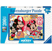 Ravensburger Ravensburger Disney Mickey and Minnie Puzzle 200pcs XXL