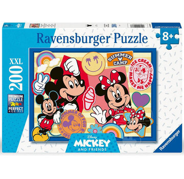 Ravensburger Ravensburger Disney Mickey and Minnie Puzzle 200pcs XXL