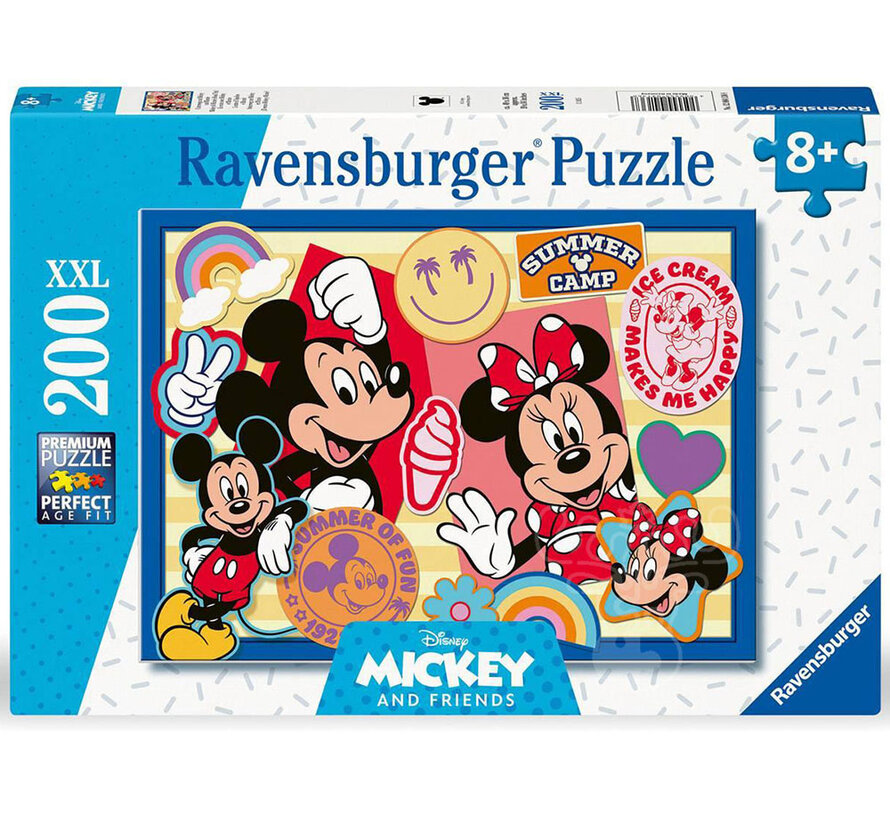Ravensburger Disney Mickey and Minnie Puzzle 200pcs XXL
