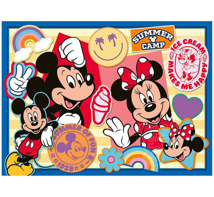 Ravensburger Disney Mickey and Minnie Puzzle 200pcs XXL