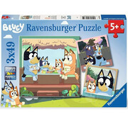 Ravensburger Ravensburger Bluey Adventure Puzzle 3 x 49pcs