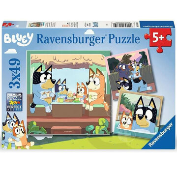 Ravensburger Ravensburger Bluey Adventure Puzzle 3 x 49pcs