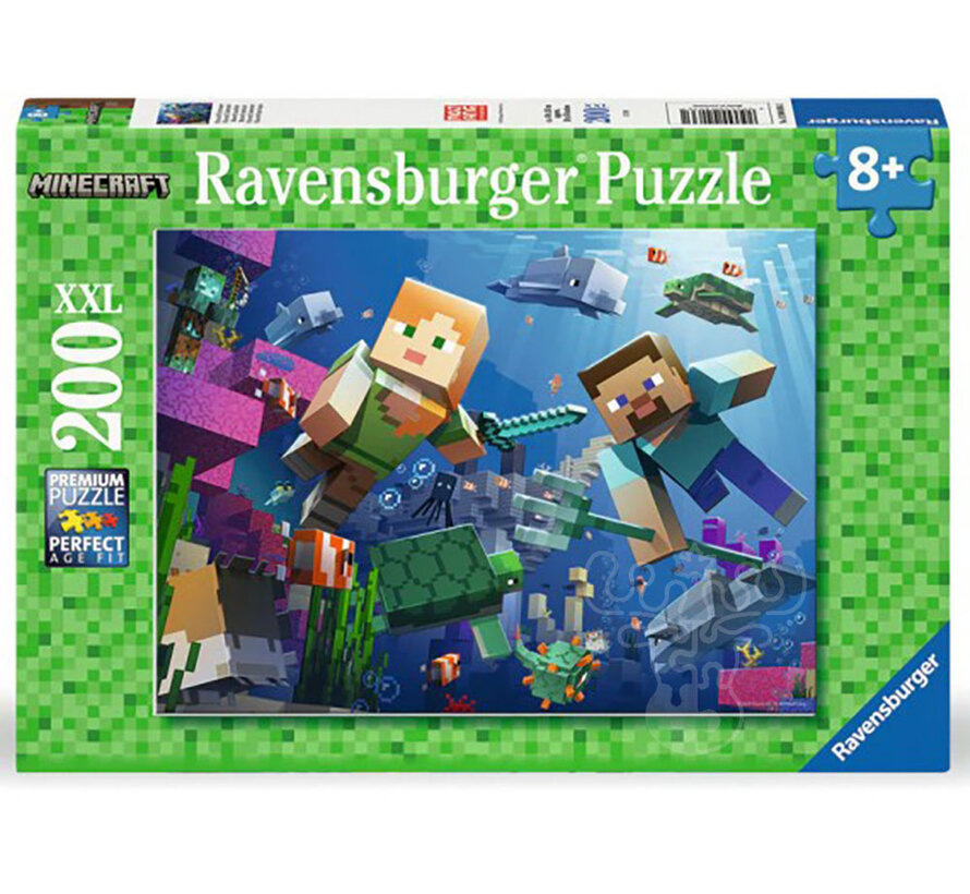 Ravensburger Minecraft Puzzle 200pcs XXL