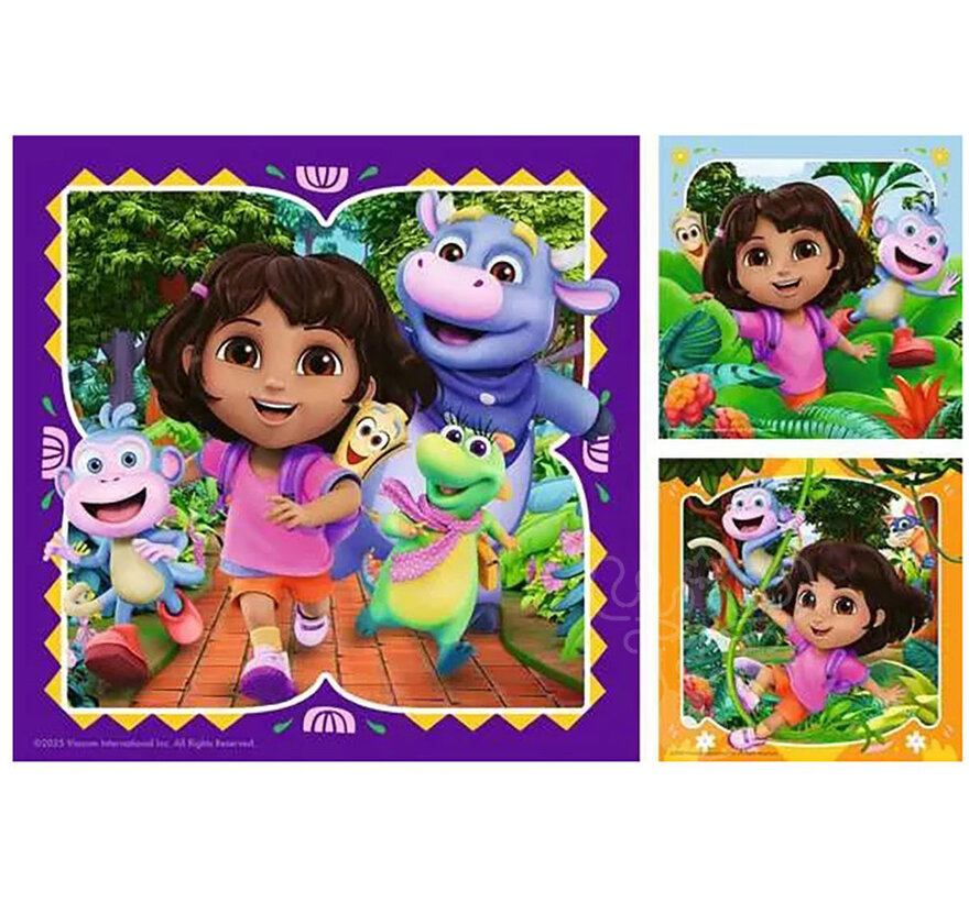 Ravensburger Dora the Explorer Puzzle 3 x 49pcs