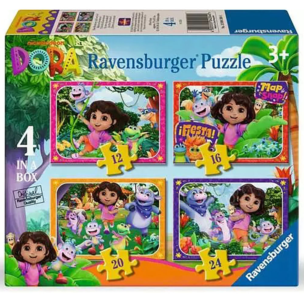 Ravensburger Dora the Explorer Puzzle 12, 16, 20, 24pcs XXL