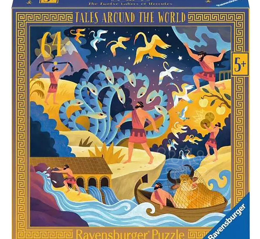 Ravensburger The Twelve Labors of Hercules Puzzle 64pcs