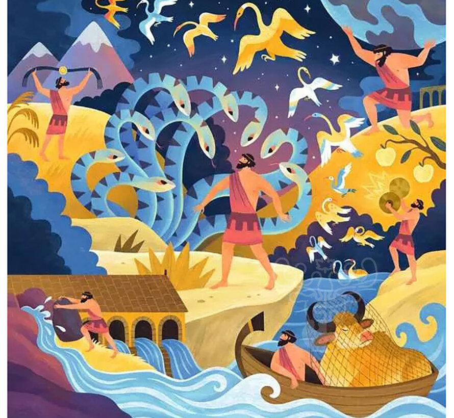 Ravensburger The Twelve Labors of Hercules Puzzle 64pcs