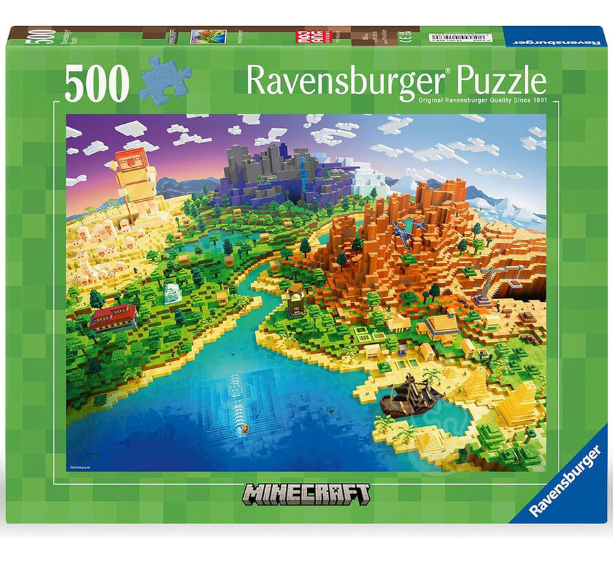 Ravensburger Minecraft Puzzle 500pcs