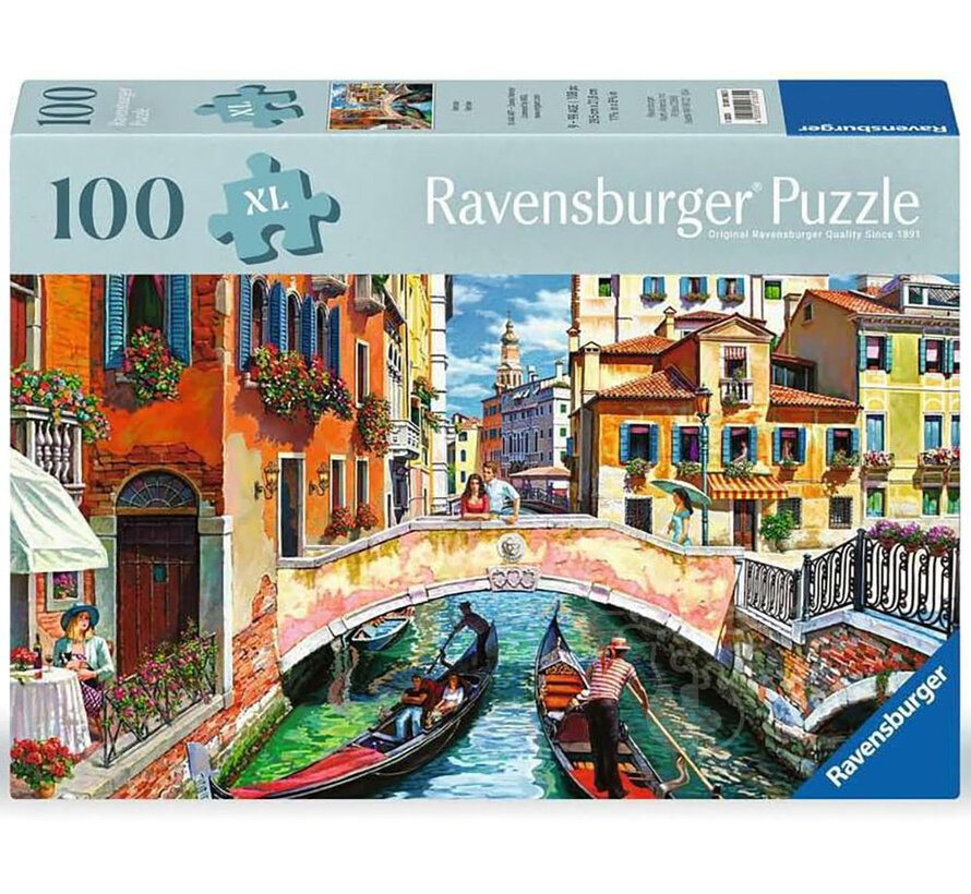 Ravensburger Feel Well & Puzzle: Venice Puzzle 100pcs XL