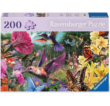Ravensburger Ravensburger Feel Well & Puzzle: Hummingbirds & Butterflies Puzzle 200pcs XL