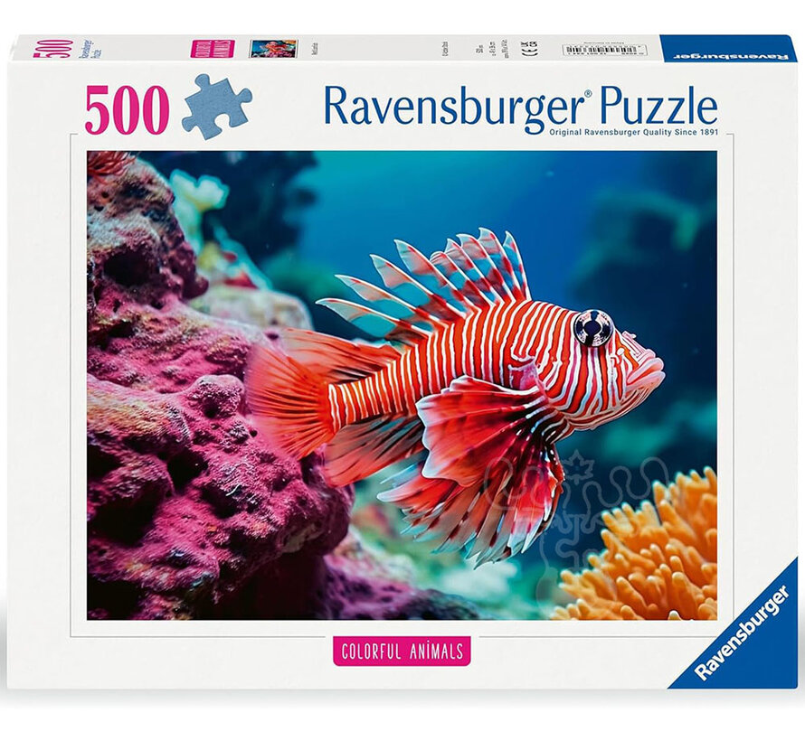 Ravensburger Red Lionfish Puzzle 500pcs