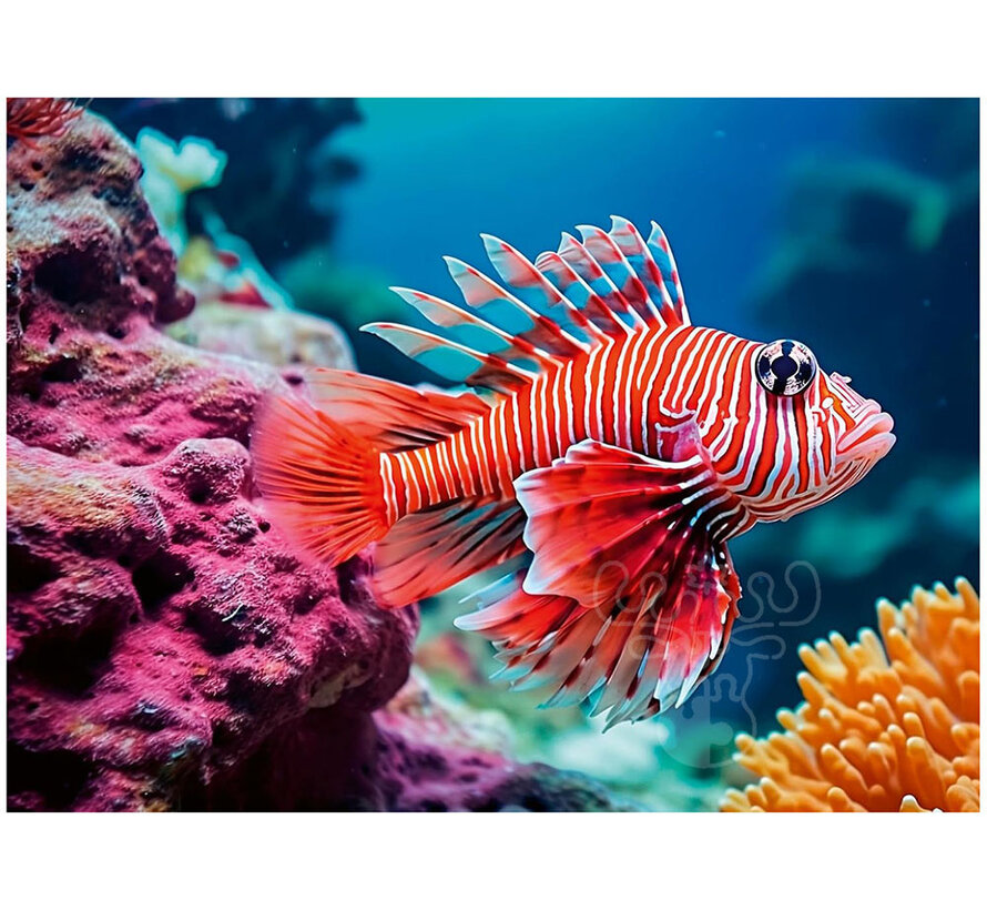 Ravensburger Red Lionfish Puzzle 500pcs