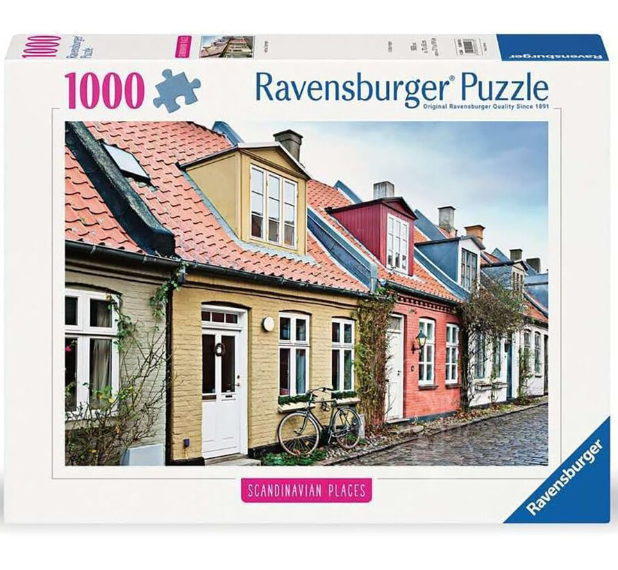 Ravensburger Scandinavian Places: Aarhus, Denmark Puzzle 1000pcs