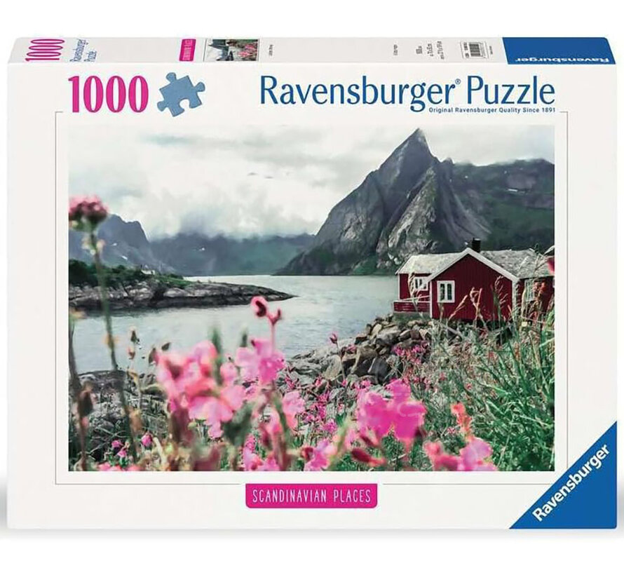 Ravensburger Scandinavian Places: Lofoten, Norway Puzzle 1000pcs
