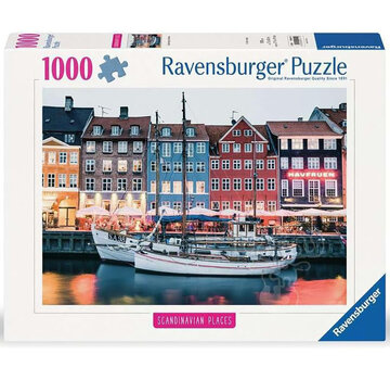 Ravensburger Ravensburger Scandinavian Places: Copenhagen, Denmark Puzzle 1000pcs
