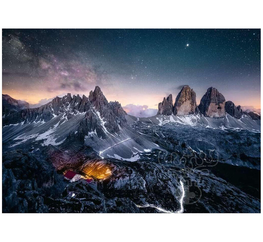 Ravensburger Three Peaks, Dolomites Puzzle 1000pcs