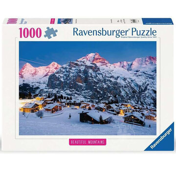 Ravensburger Ravensburger Beautiful Mountains: Bernese Oberland, Murren Puzzle 1000pcs