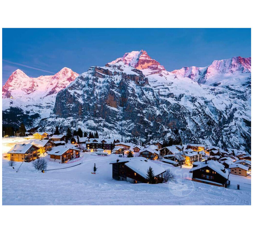 Ravensburger Beautiful Mountains: Bernese Oberland, Murren Puzzle 1000pcs