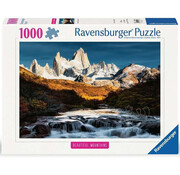Ravensburger Ravensburger Beautiful Mountains: Mount Fitz Roy, Patagonia Puzzle 1000pcs