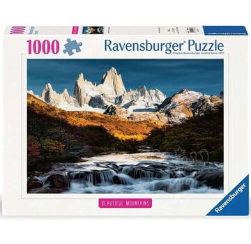 Ravensburger Ravensburger Beautiful Mountains: Mount Fitz Roy, Patagonia Puzzle 1000pcs