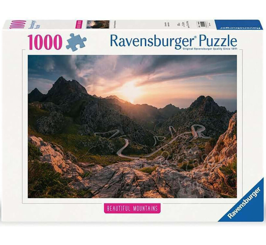 Ravensburger Beautiful Mountains: Serra de Tramuntana, Mallorca Puzzle 1000pcs