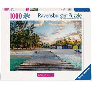 Ravensburger Ravensburger Beautiful Islands Caribbean Island Puzzle 1000pcs