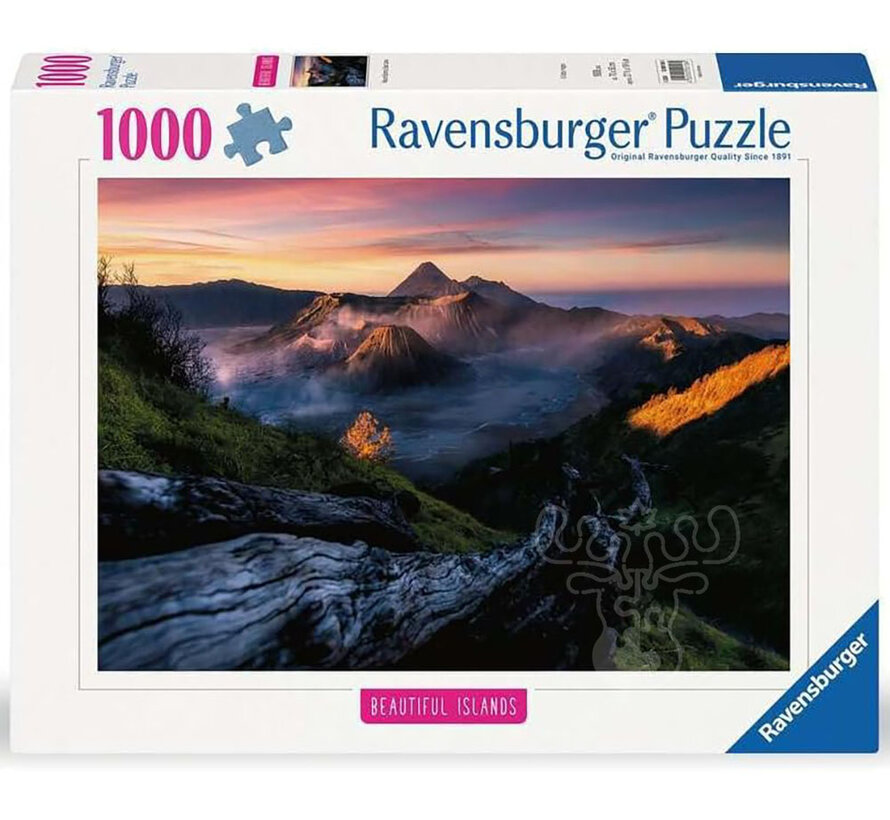 Ravensburger Beautiful Islands: Mount Bromo, East Java Puzzle 1000pcs
