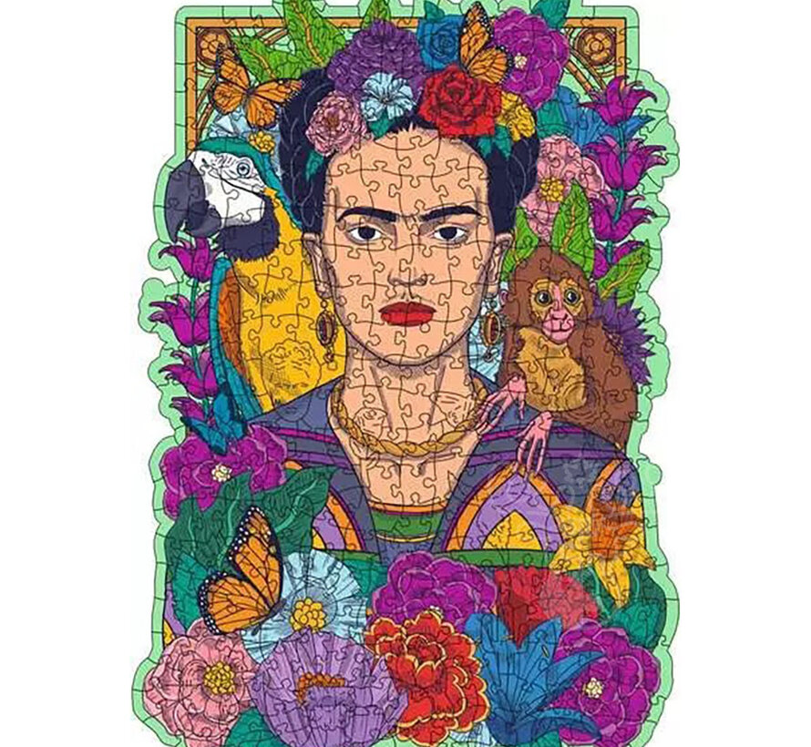 Ravensburger Frida Kahlo Shaped Wooden Puzzle 300pc