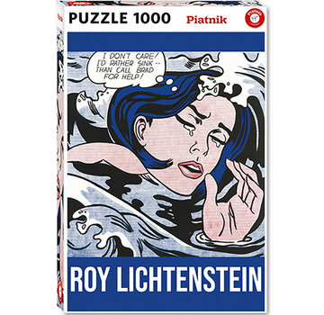 Piatnik Piatnik Lichtenstein - Drowning Girl Puzzle 1000pcs
