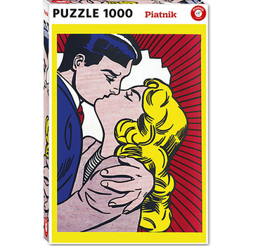 Piatnik Piatnik Lichtenstein - Kiss III Puzzle 1000pcs