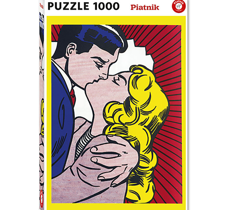 Piatnik Lichtenstein - Kiss III Puzzle 1000pcs