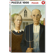 Piatnik Piatnik Wood, Grant - American Gothic Puzzle 1000pcs