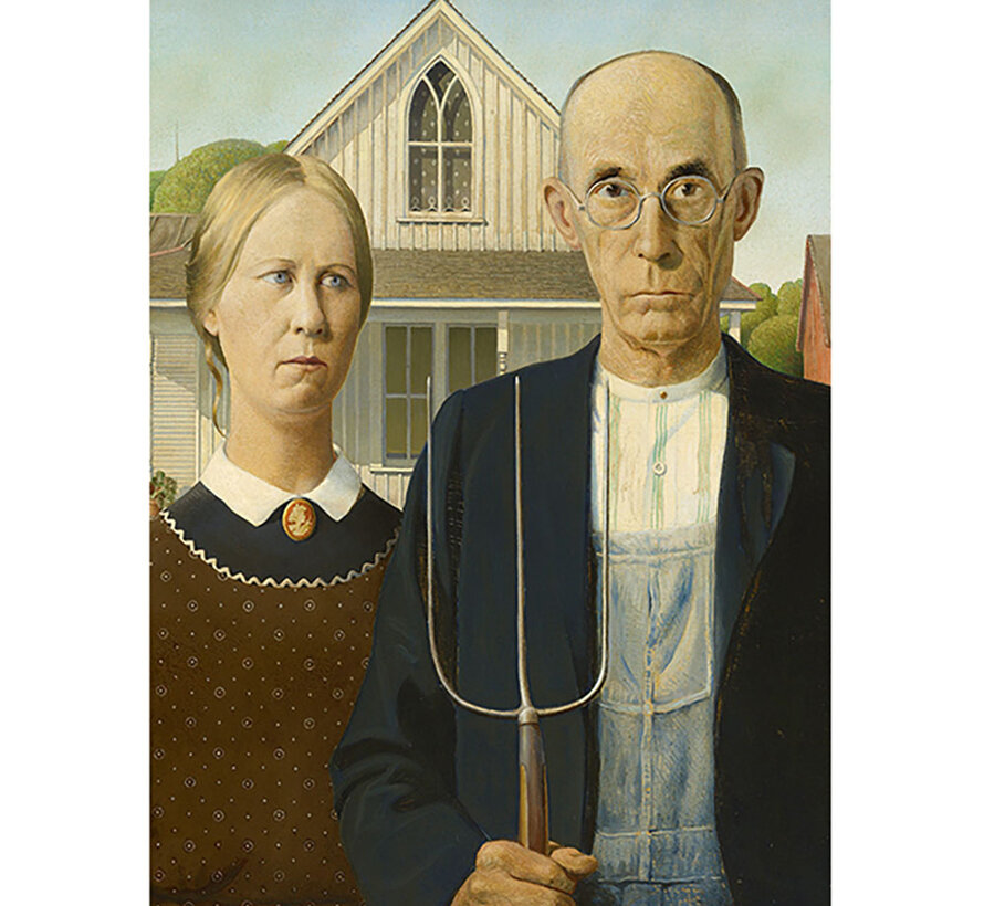 Piatnik Wood, Grant - American Gothic Puzzle 1000pcs