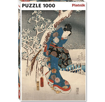 Piatnik Piatnik Hiroshige - The Tale of Genji Puzzle 1000pcs