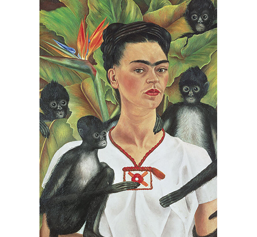 Piatnik Kahlo, Frida - Self portrait with Monkeys Puzzle 1000pcs