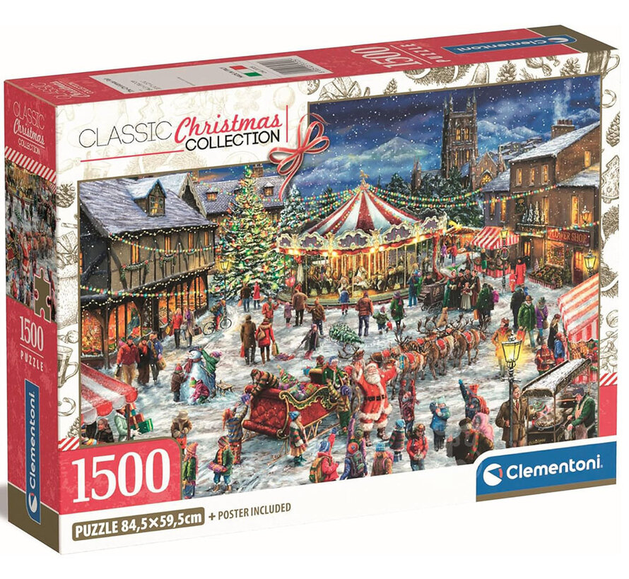 Clementoni Christmas Fair Puzzle 1500pcs