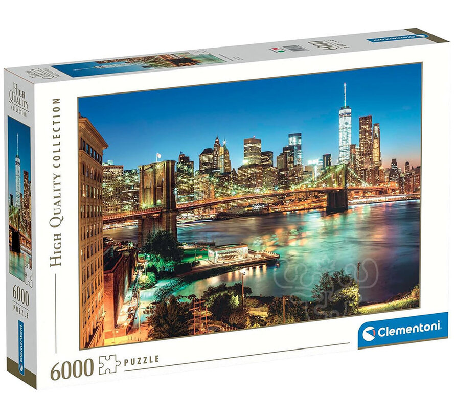 Clementoni Brooklyn Bridge Lights Puzzle 6000pcs
