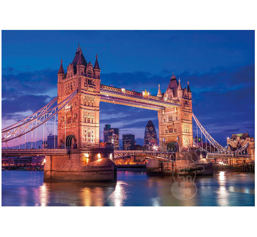 Clementoni Tower Bridge at Night Puzzle 1000pcs