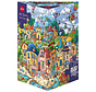 Heye Happytown Puzzle 1500pcs Triangle Box RETIRED