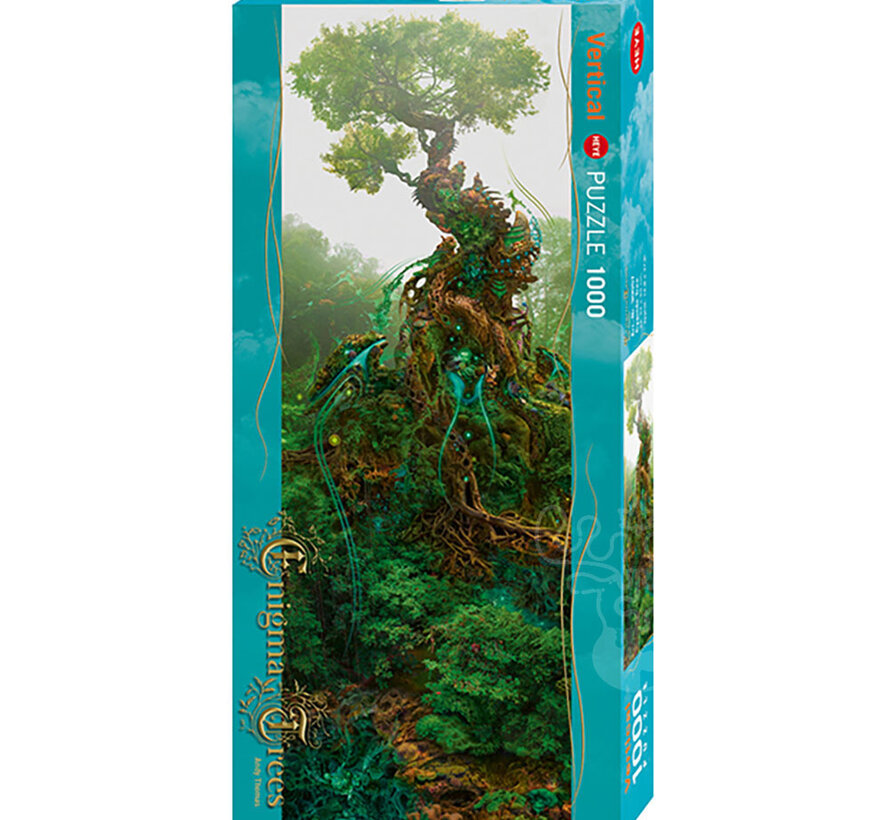 Heye Enigma Trees: Cyanide Tree Vertical Panorama Puzzle 1000pcs