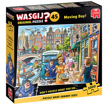 Jumbo Jumbo Wasgij Original 45 Moving Day! Puzzle 1000pcs
