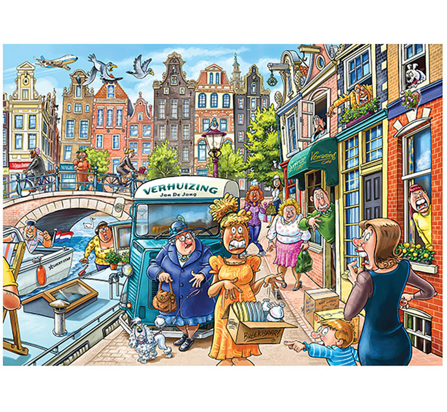 Jumbo Wasgij Original 45 Moving Day! Puzzle 1000pcs