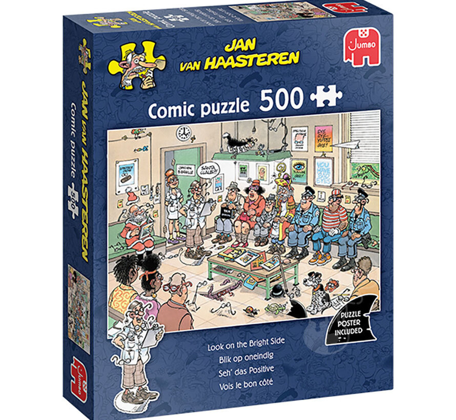 Jumbo Jan van Haasteren - Look on the Bright Side Puzzle 500pcs