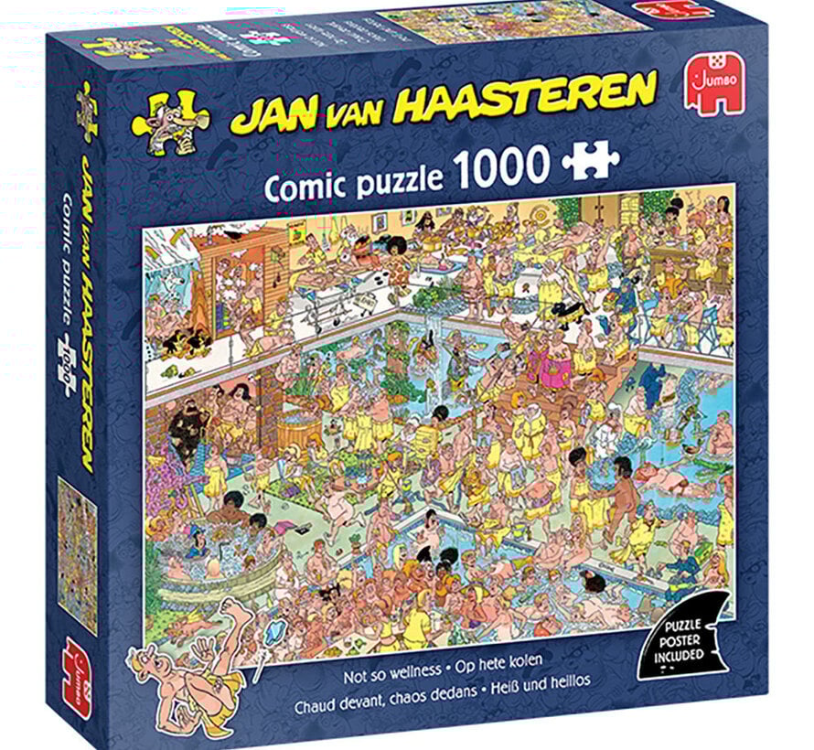 Jumbo Jan van Haasteren - Not so wellness Puzzle 1000pcs