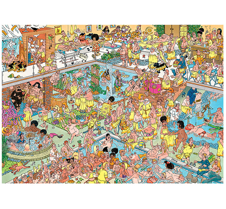 Jumbo Jan van Haasteren - Not so wellness Puzzle 1000pcs